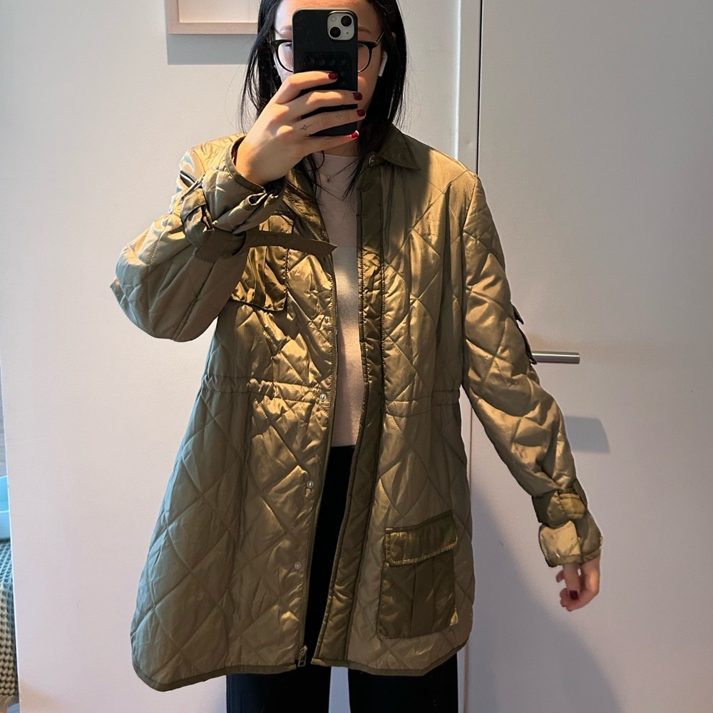 ganni utility/miltary style jacket